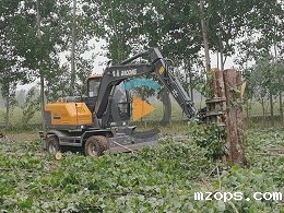 河南河北抓木机野外林场装树