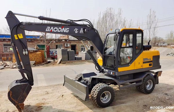 mzops95轮式挖掘机