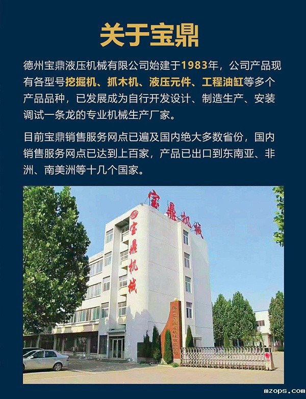 mzopsBD120WE轮式抓木机