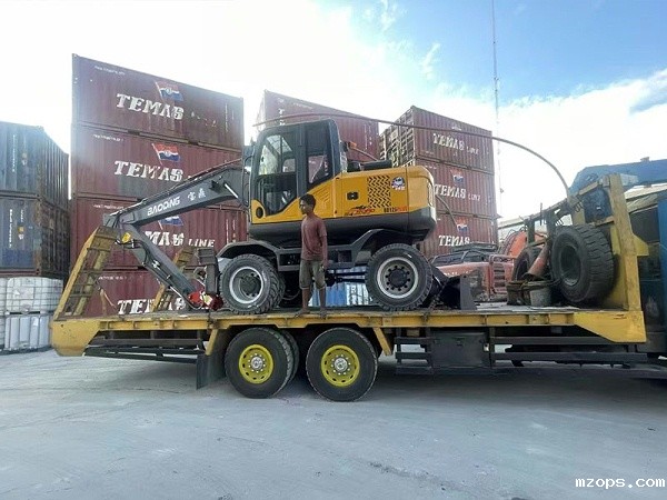 mzops125p轮式抓木机