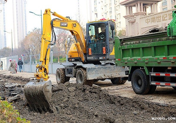 mzops80液压轮式挖掘机型号