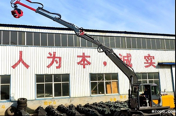 mzops加长臂抓木机