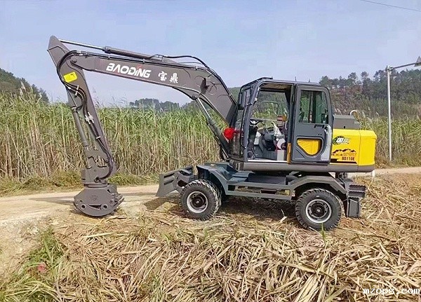 mzops110E轮式抓木机