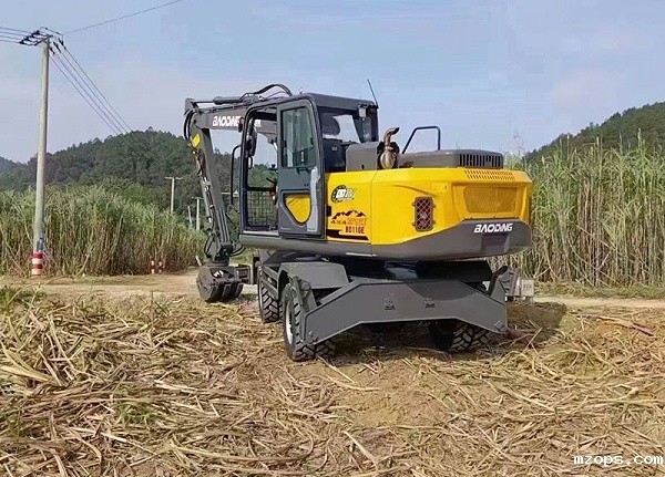 mzops110E轮式抓木机