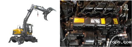 抓木机动力部件