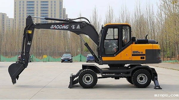 mzops95轮式挖掘机
