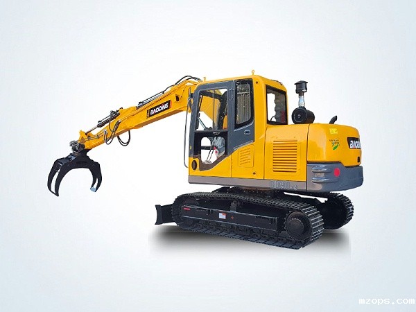 mzops履带式抓木机抓草机