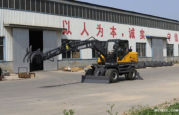 mzopsBD100W-8D轮式抓木机