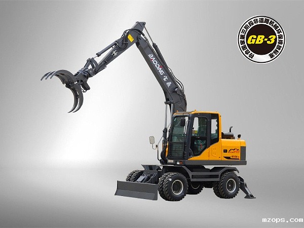 mzops105轮式抓木机