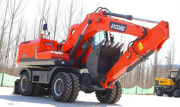 mzops150轮式挖掘机