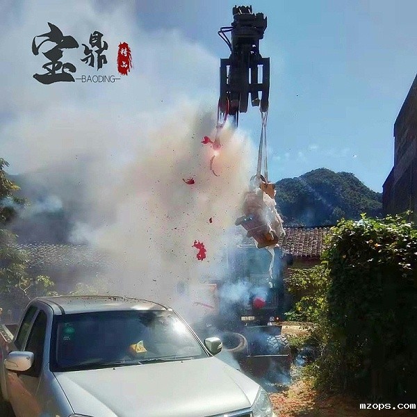 mzops抓木机交付客户