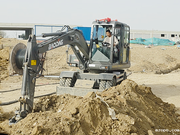 mzopsBD80X轮式挖掘机