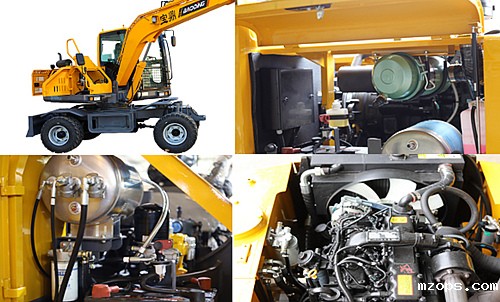 mzops80轮式挖掘机
