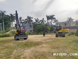 mzops抓木机落户广西，助力林业高效发展