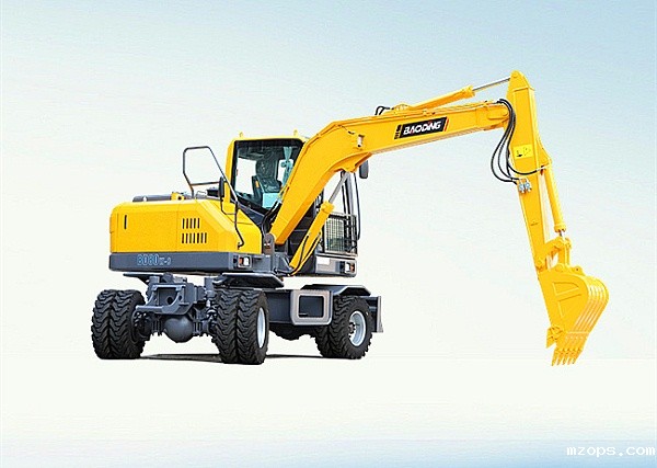 mzopsBD80W轮式挖掘机图片