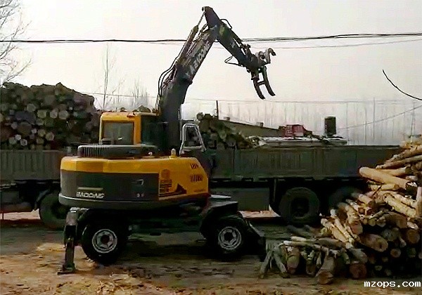 mzops95轮式抓木机型号