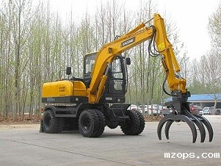 小型轮式抓木机mzopsBD80W型号