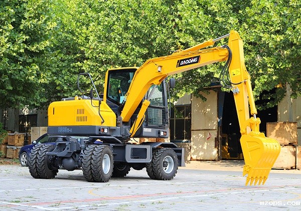 mzops80小型轮式挖掘机型号