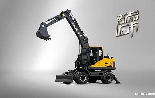 mzops105W轮式挖掘机