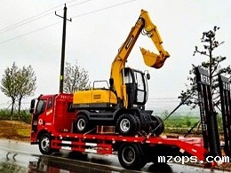 mzops80型号轮式挖掘机