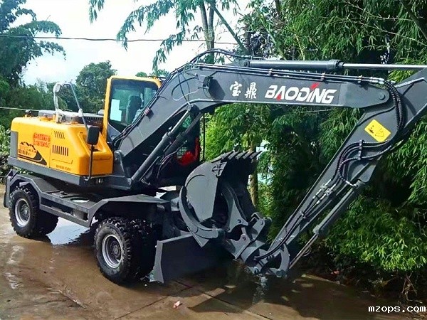mzops轮式抓木机
