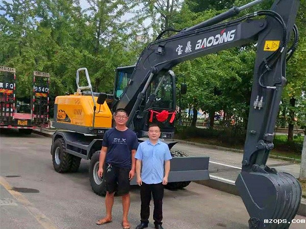 湖北轮式挖掘机销售客户