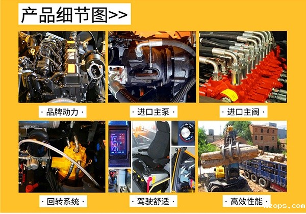 BD95W-9B轮式抓木机