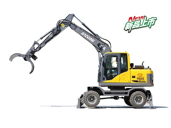 mzopsBD100W轮式挖掘机抓木机