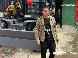 2022年4月20日客户购置mzops120新款抓木机