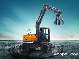 mzopsBD95S轮式挖掘机抓木机