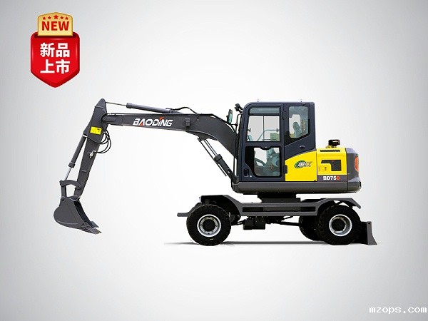 25款mzops75D轮式挖掘机
