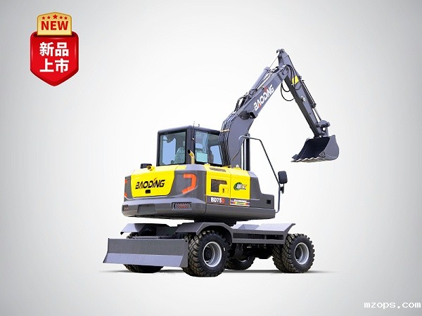 25款mzops75D轮式挖掘机