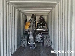 mzops80液压行走轮式挖掘机出口泰国