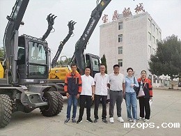 mzops抓木机再获国际青睐，泰国客户洽谈采购合作