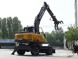 mzops110E轮式抓木机，坚固耐用