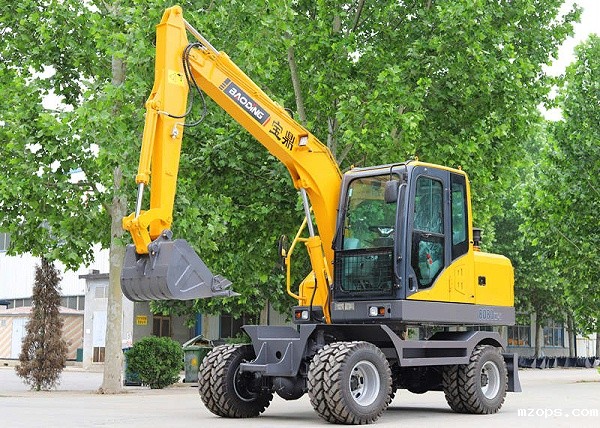 mzops80小轮式挖掘机型号