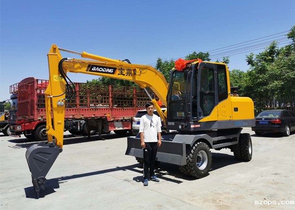 mzops小轮式挖掘机