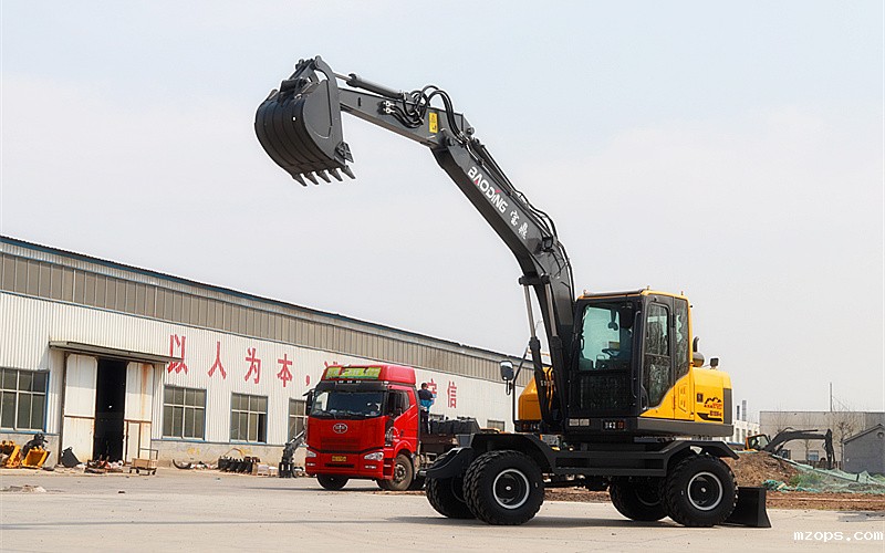 mzops105轮式挖掘机