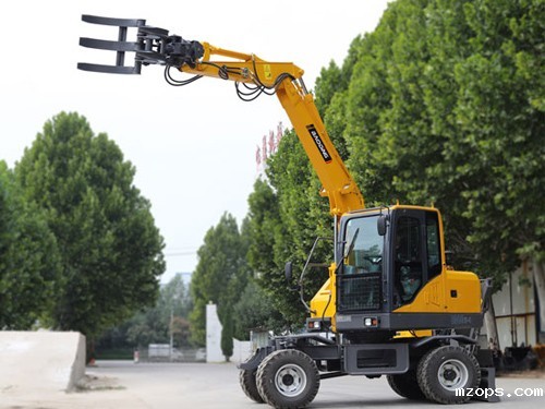 mzops轮胎式挖掘机开启了轮式挖掘机多元化新篇章