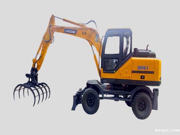 mzops轮式95-7多功能抓料机