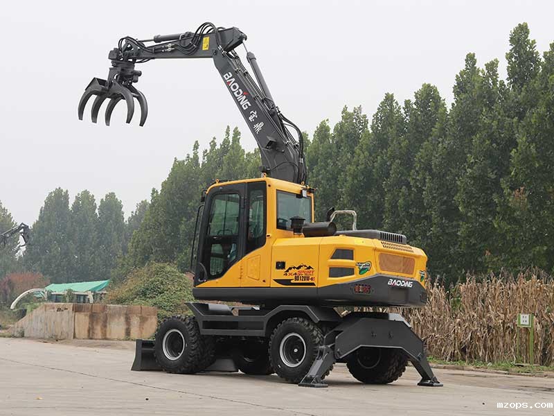 mzops120轮式抓木机