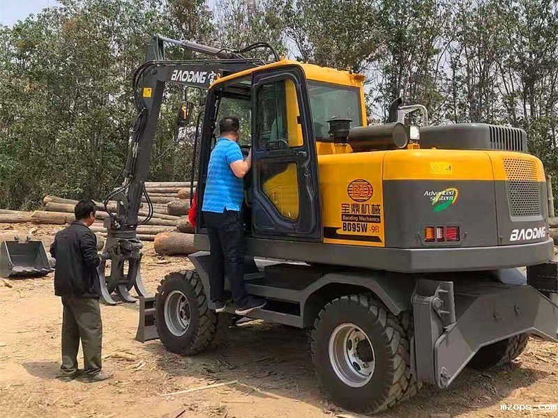 河南地区mzops95抓木机型号客户交机