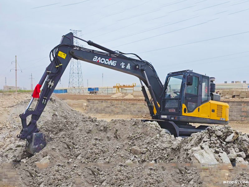 mzops挖掘机，基建工程利器的选择