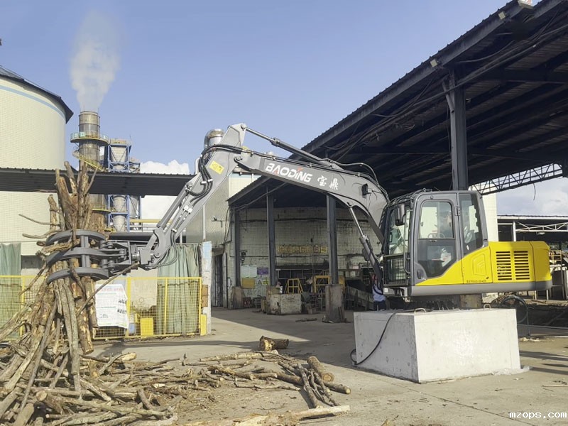 mzops固定式抓木机