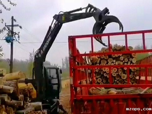 mzops95系列抓木机2020年持续发力产销两旺