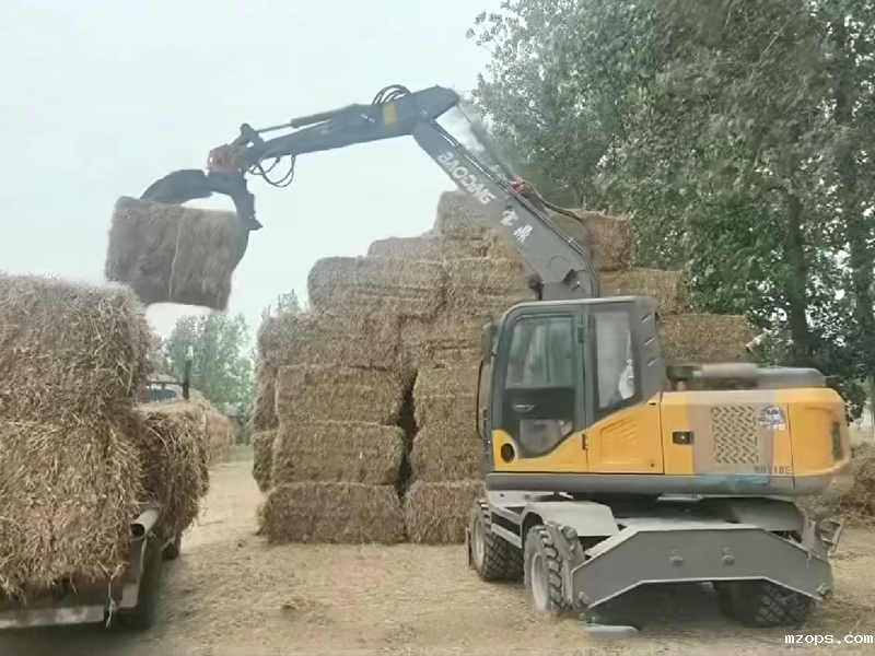 mzops110加长臂抓木机