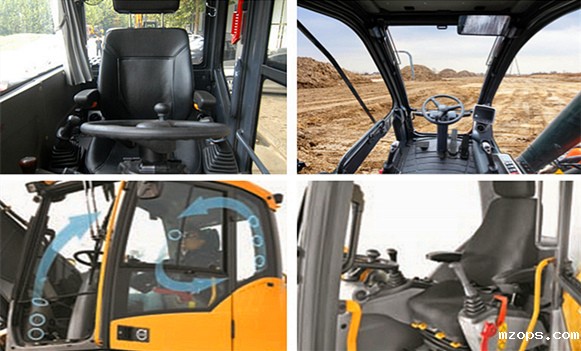 mzopsBD95W-9A型轮式抓机驾驶简单