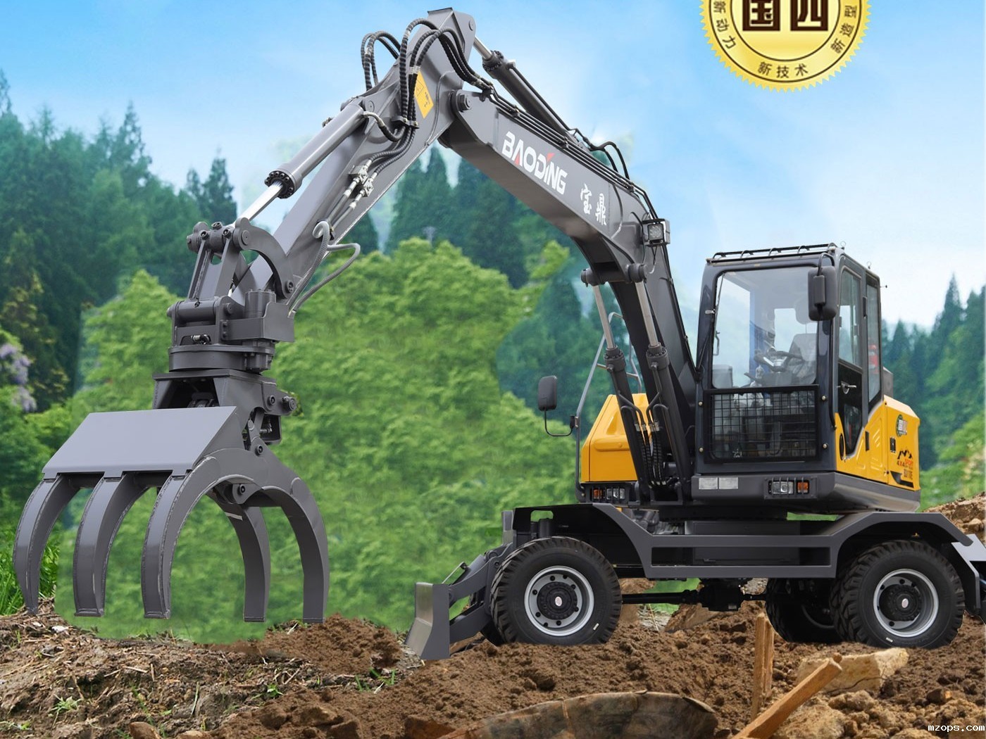 从木材到甘蔗：抓木机的奇妙转变与应用