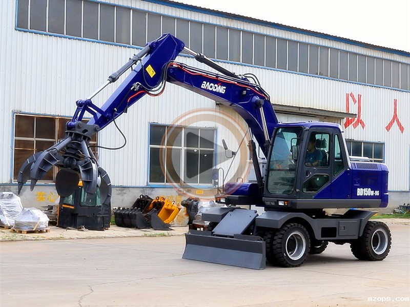 多用途设计或可升级油电,mzops新一代中型轮式抓铁机曝光