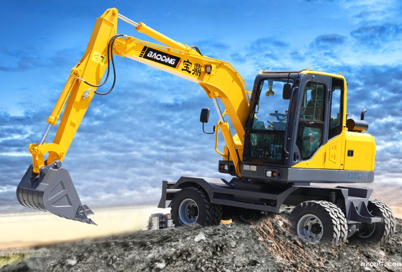 mzopsBD80W轮式挖掘机